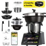 Wielofunkcyjny robot kuchenny ICOOOK MRK-48P 3.0 PLUS (WiFi) z wagą i krajarką w kostkę