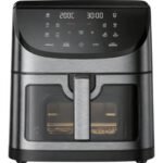 Air Fryer Frytkownica beztłuszczowa EXTRALINK EX.97676 8l z 10 automatycznymi programami i okienkiem do obserwacji postępów gotowania
