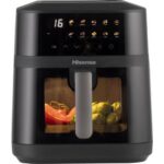 Air Fryer Frytkownica beztłuszczowa HISENSE HAF1800DCD 6.3l z okienkiem do obserwacji postępów gotowania