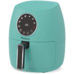 Air Fryer Frytkownica beztłuszczowa TURBOTRONIC TT-AF210 Turkusowy 3.5l 6 automatycznych programów