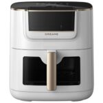 Air Fryer Frytkownica beztłuszczowa DREAME AF30 Biały 7l z okienkiem do obserwacji postępów gotowania