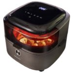 Air Fryer Frytkownica beztłuszczowa HISENSE HAF1350DR 6.7l z okienkiem do obserwacji postępów gotowania