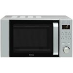 Kuchenka mikrofalowa AMICA AMGF20E2I 700W średnica 24.5 cm pojemność 20L MultiWave System Srebrno-czarny