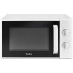Kuchenka mikrofalowa AMICA AMMF20M1W 700W średnica 25.5 cm pojemność 20L MultiWave System Biały