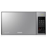 Kuchenka mikrofalowa SAMSUNG GE83X 800W średnica 28.6 cm pojemność 23L System TDS Lustrzany czarno-srebrny