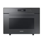Kuchenka mikrofalowa SAMSUNG BESPOKE MC35R8058CC 900W średnica 38 cm pojemność 35L Auto Cook Czarno-szary