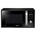 Kuchenka mikrofalowa SAMSUNG MG23F301TAK/EO 800W średnica 28.8 cm pojemność 23L System TDS Czarny
