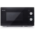 Kuchenka mikrofalowa SHARP YC-MS01E-B 800W średnica 25.5 cm pojemność 20L Czarny