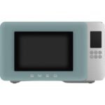 Kuchenka mikrofalowa SMEG Collezione MOC01EGMEU 1900W średnica 28 cm pojemność 29l Technologia Inverter Auto Defrost Quick Start Szmaragdowy