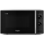 Kuchenka mikrofalowa WHIRLPOOL MWP 101 SB 700W średnica 25 cm pojemność 20L Srebrno-czarny