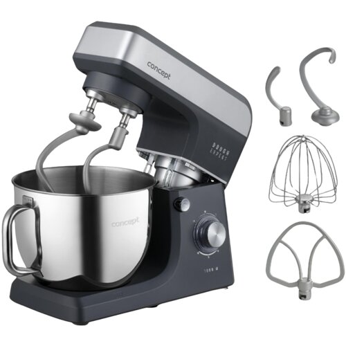 Robot kuchenny planetarny CONCEPT Dough Expert RM6010 1900W z funkcją podgrzewania misy