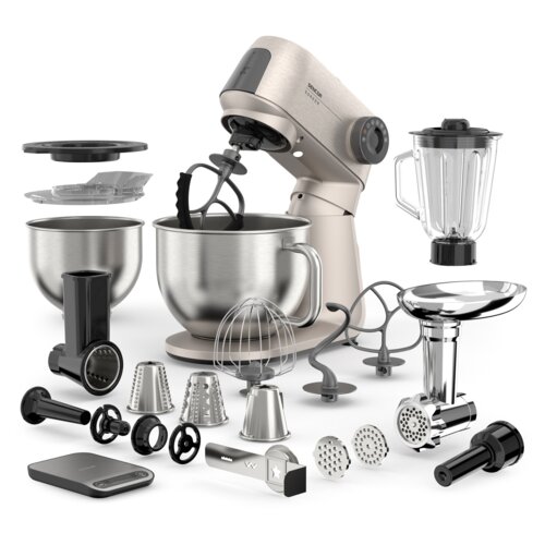 Robot kuchenny planetarny SENCOR STM 7651WS 1500W z odłączaną wagą i blenderem kielichowym